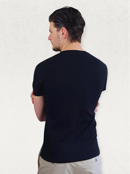 T-shirt Premium fit - Zwart