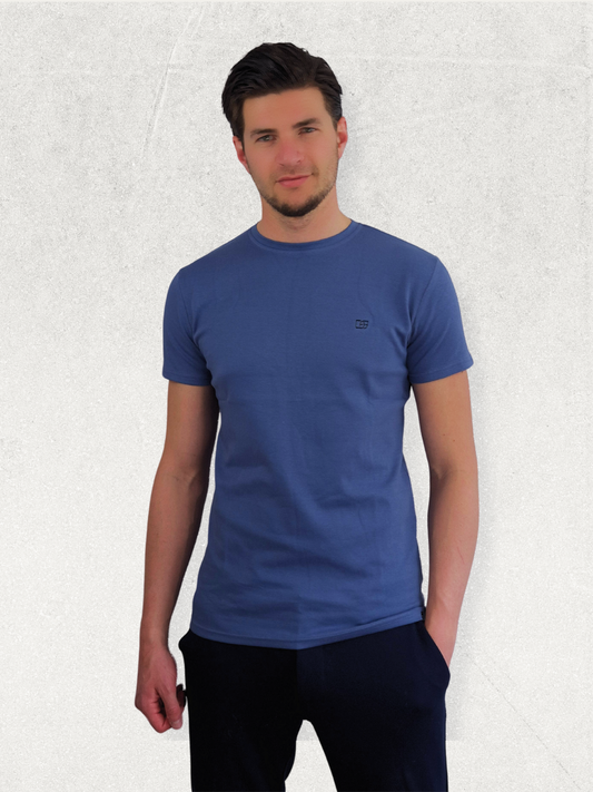 T-shirt Premium fit - Blauw