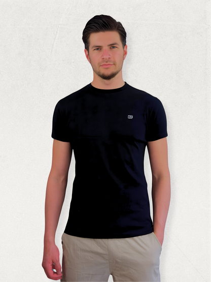 T-shirt Premium fit - Zwart