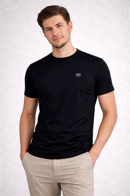T-shirt Premium fit - Zwart